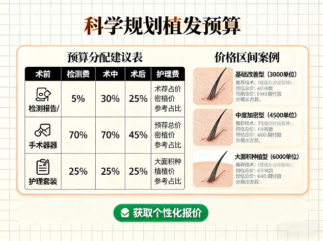 植发价格迷雾：药物费用究竟是否包含在内？
