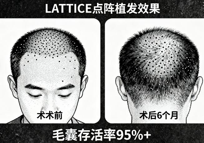 LATTICE点阵植发：稀疏脱发人群的浓密救星