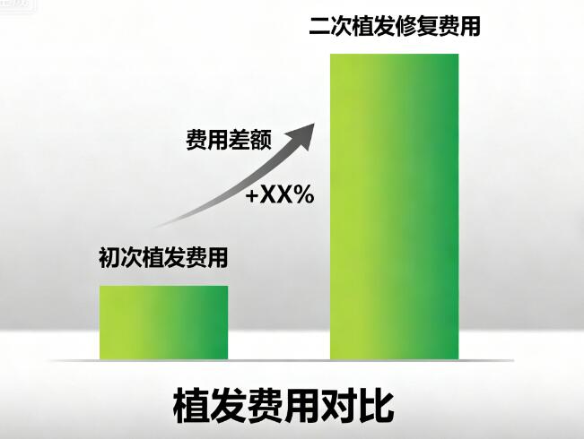 二次植发修复费用比初次高多少？深度解析价格差异与关键因素