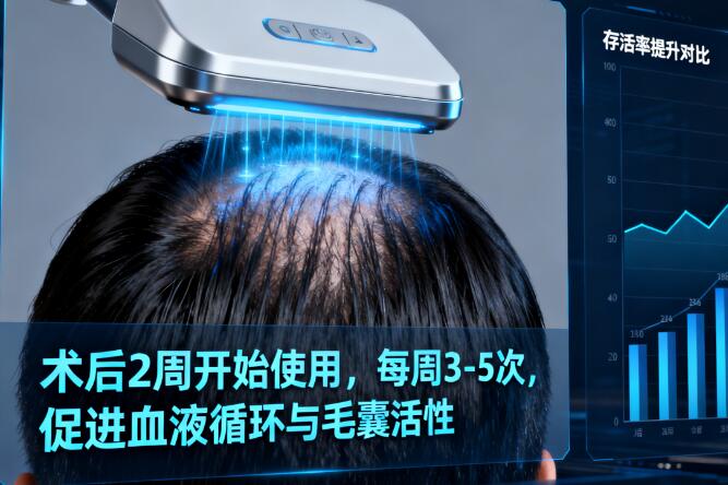 低能量激光养护:植发后毛囊存活率提升的“隐形盾牌”