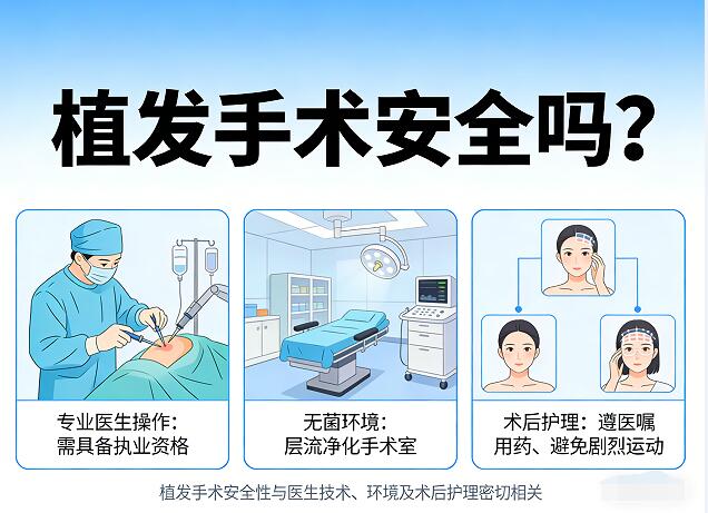 植发手术安全吗?