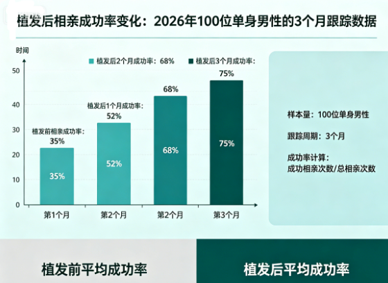 植发后相亲成功率变化：2026年100位单身男性的3个月跟踪数据