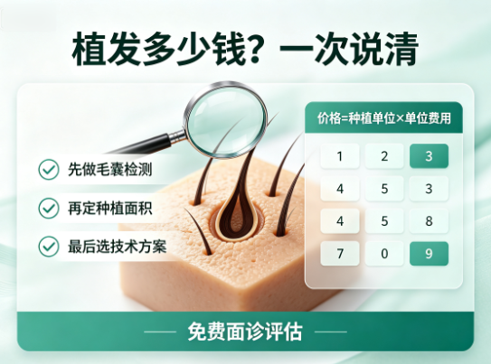 种植头发要多少钱